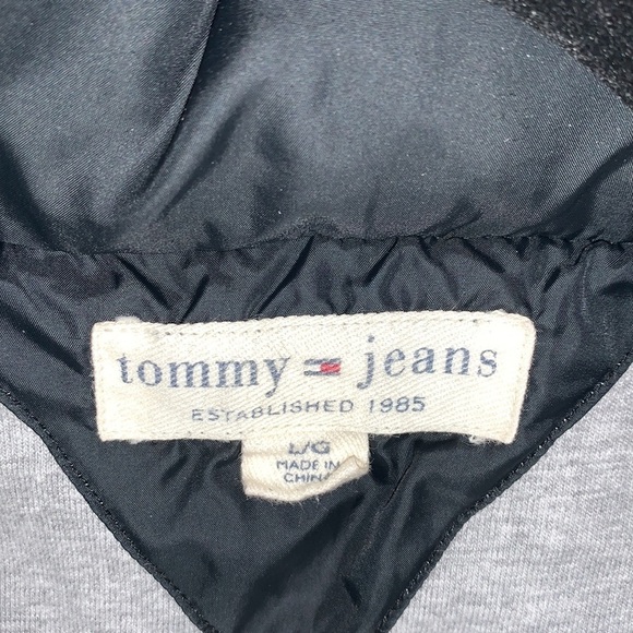 Tommy Hilfiger Tommy Jeans Black Vest, sz Large - Picture 6 of 12